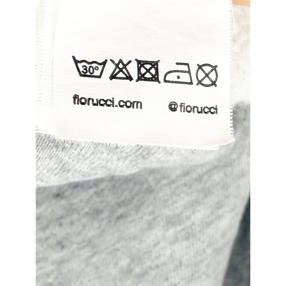 Fiorucci Vintage Angels cropped sweatshirt S in Grey - Picture 6 of 8